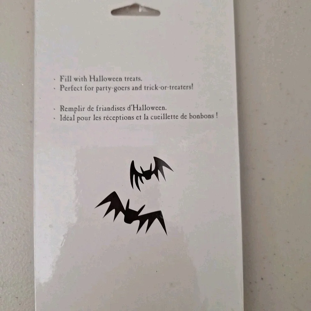 3 Vintage American Greetings Halloween Treat Bags 'Trick or Treat' Ghost Pumpkin